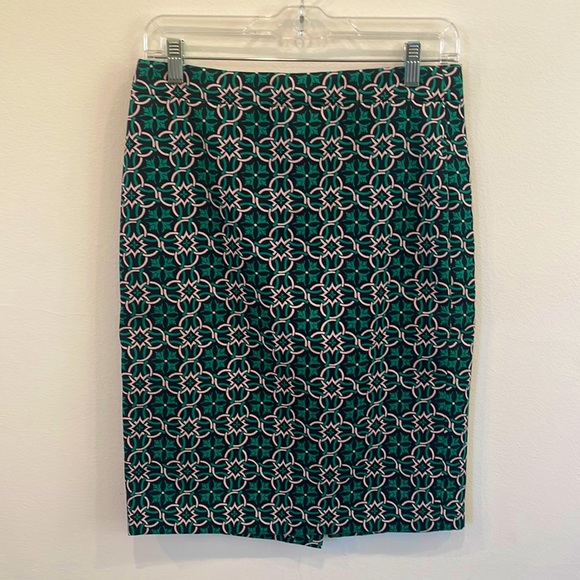 J.Crew Chain Link Pencil Skirt - Picture 1 of 3